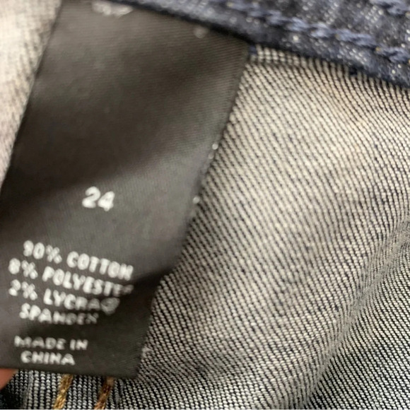 Lane Bryant Denim Capri 24  Blue Genius Fit Straight Casual‎ Travel Work Western - Picture 10 of 11